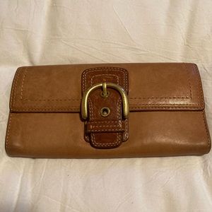 COACH authentic leather wallet